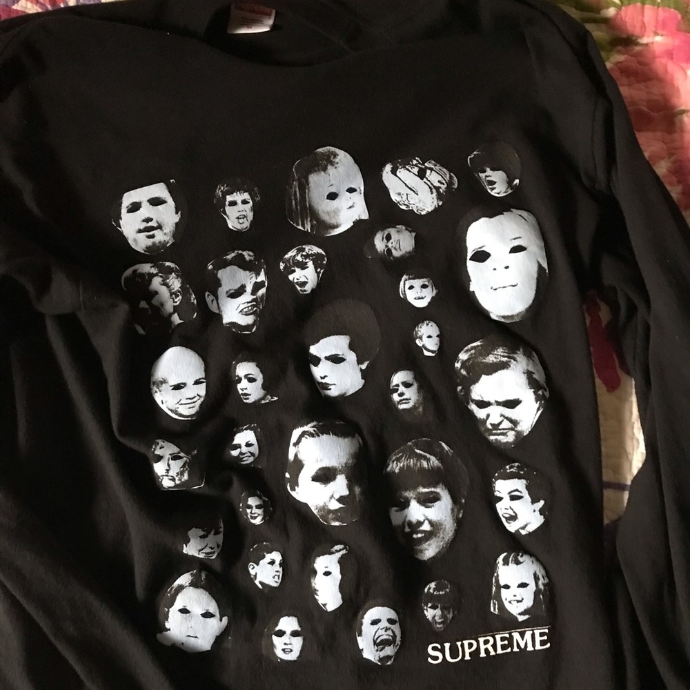 Supreme Faces Long Sleeve Shirt